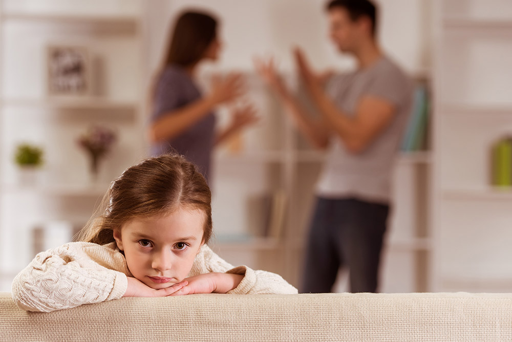 Young child exposed to violence